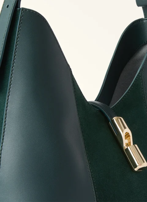 Чанта Furla Goccia Toni Dark Forest — снимка 3