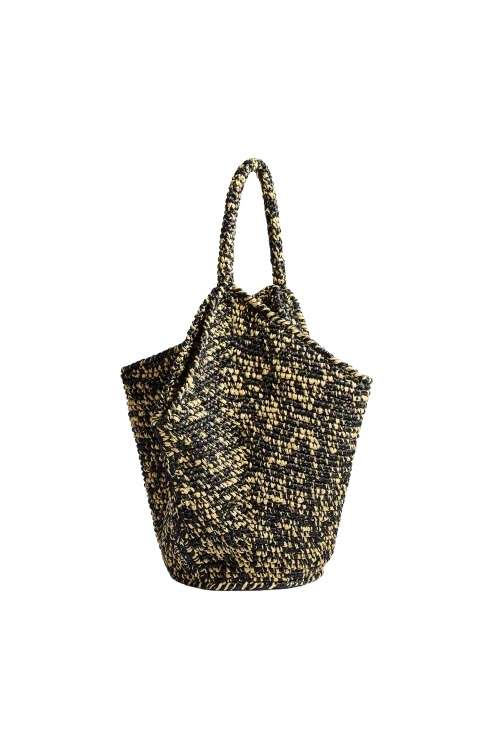 Lotus Medium Raffia Tote Bag — снимка 2