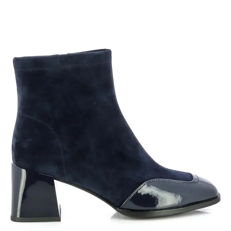 Дамски Боти На Ток CARLO FABIANI – 26362011 BLUE SUEDE