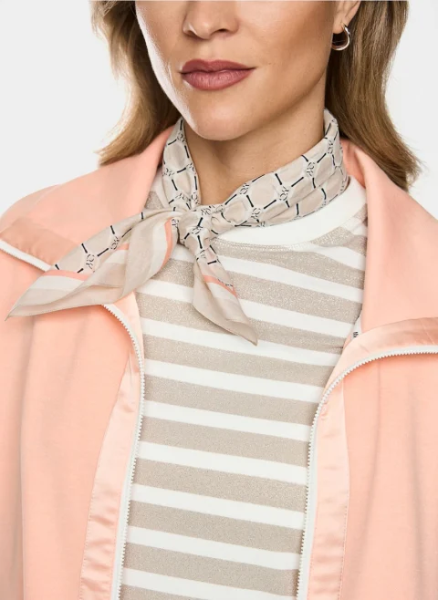 Шал с коприна Marc Cain Sports — снимка 3