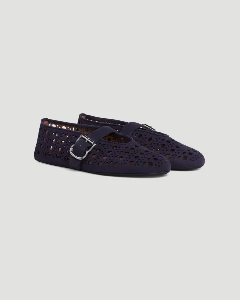 Ballet Flats Vienne in Suede — снимка 2