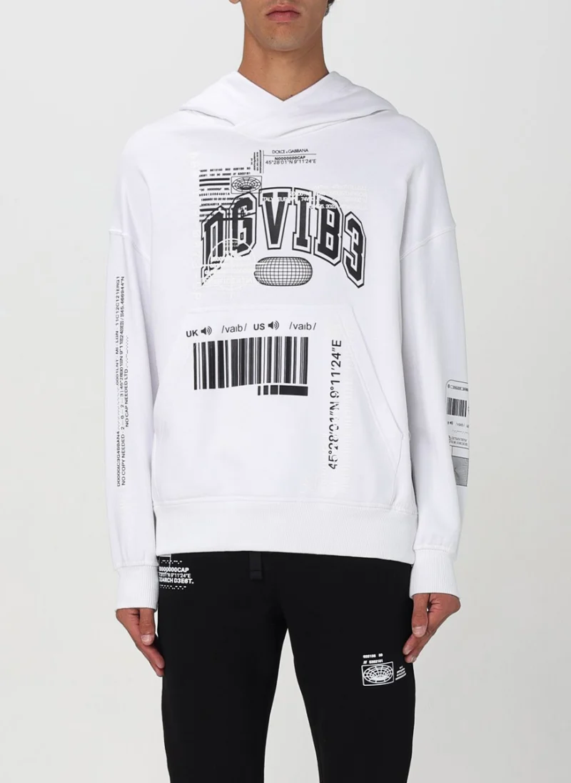 Суитшърт с принт Dolce&Gabbana Kids — снимка 2