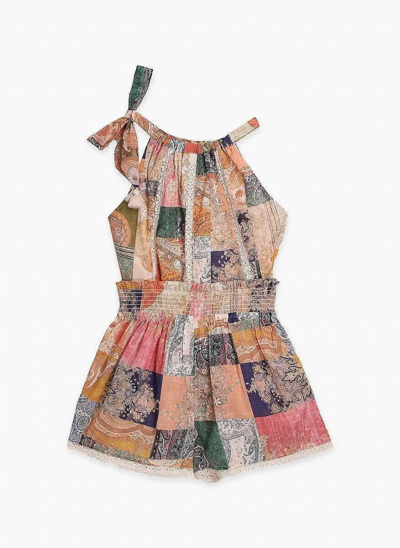 Къси панталони с `Paisley` принт Zimmermann Kids