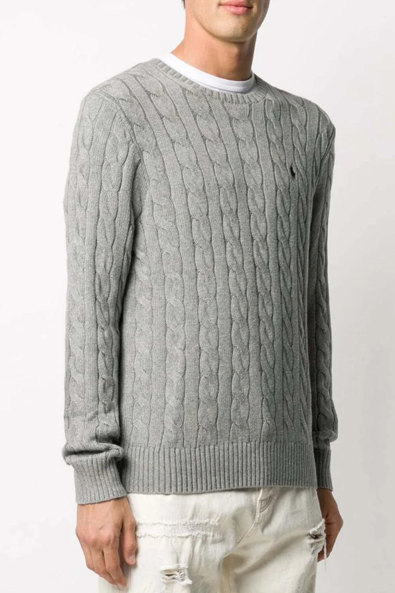 Плетено Ls Driver Cn-Long Sleeve 710775885013 020 grey — снимка 2