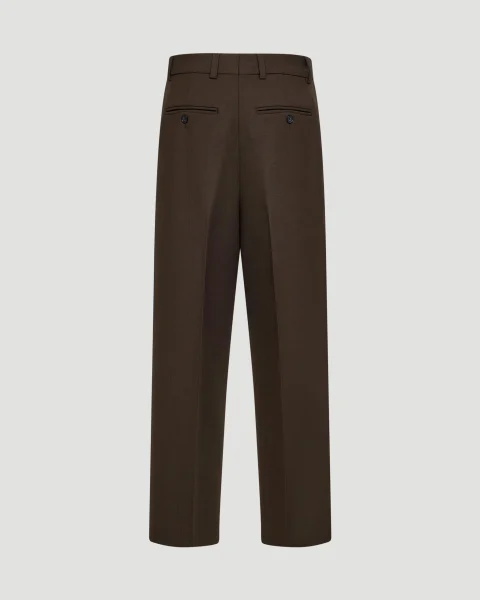 Pleated Straight Trousers — снимка 2