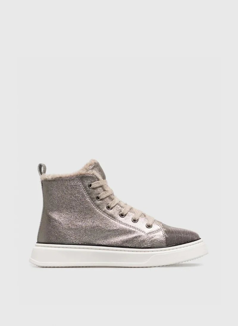 Кецове с монили Brunello Cucinelli Kids