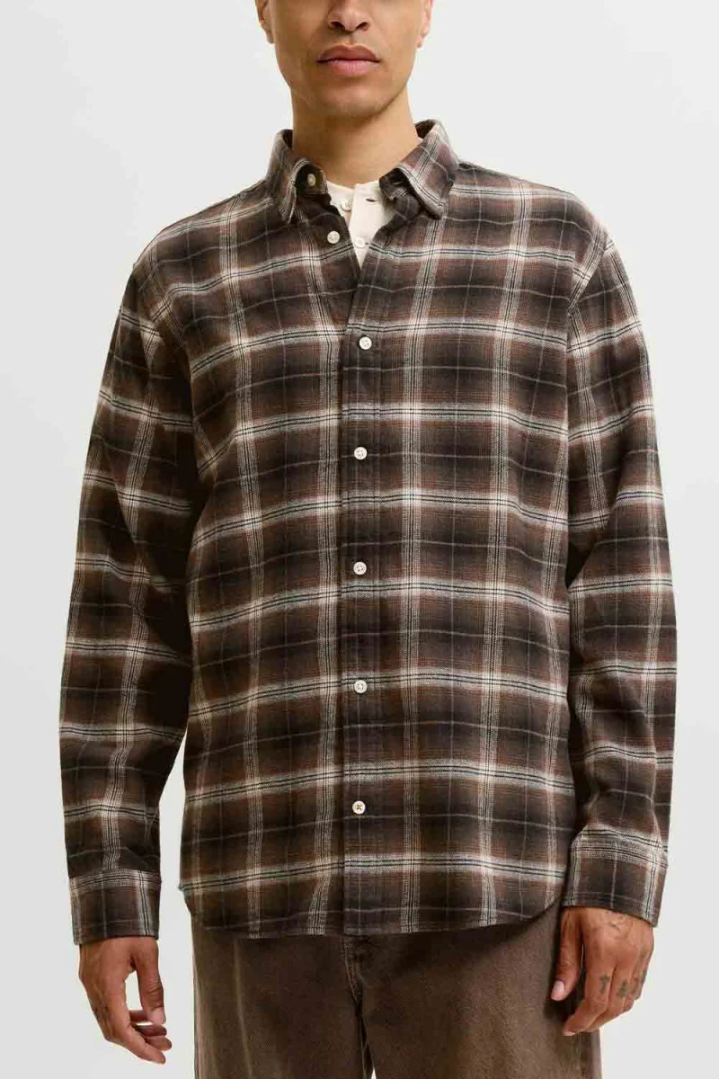 Риза Jjefield Check 12298946 C-N10 black