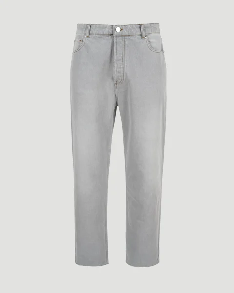 Loose Fit Jeans in Grey