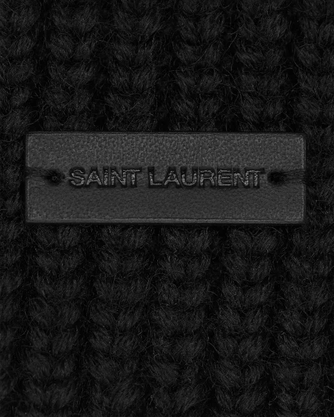 Large Ribbed Balaclava in Wool — снимка 3