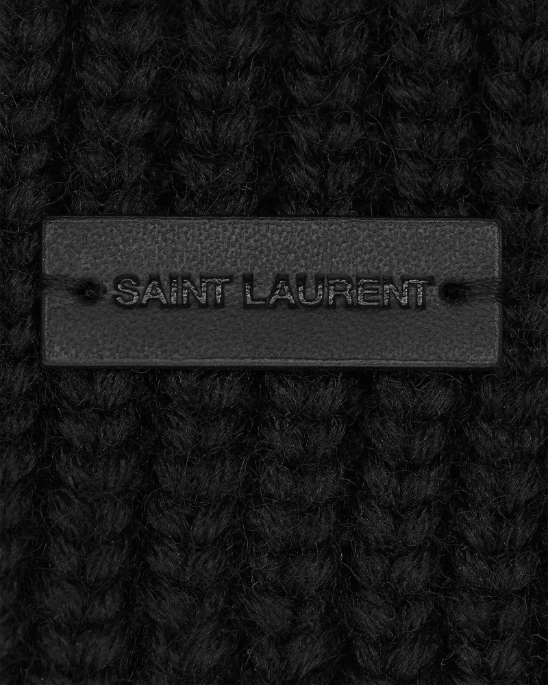 Large Ribbed Balaclava in Wool — снимка 3