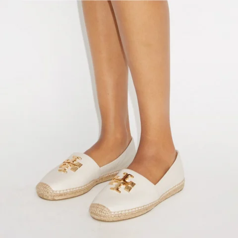 Дамски бели еспадрили Eleanor Espadrille TORY BURCH — снимка 8