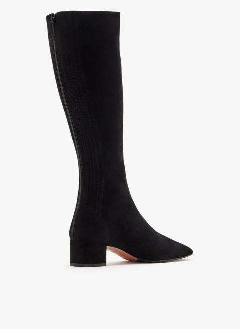 Велурени ботуши 'Saint Honore' Aquazzura — снимка 2