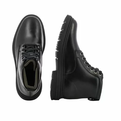 Мъжки Ежедневни Боти CLARKS – 26183262 BADBURY HI WP BLACK LEA — снимка 5