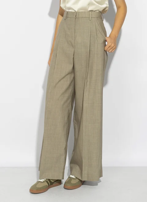 Панталон от фина вълна Weekend Max Mara Wkdovvio — снимка 9