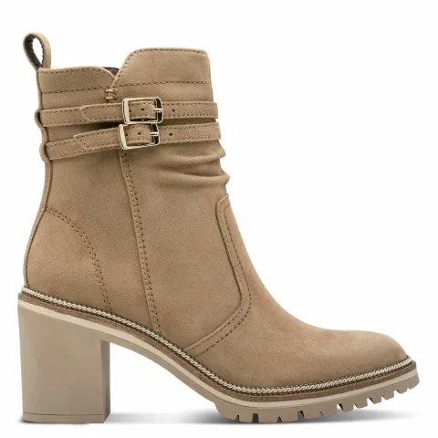 Дамски Боти На Ток TAMARIS – 1-25383-45-400 BEIGE