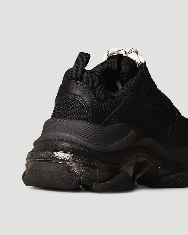 Women's Triple S Clearsole in Black — снимка 3