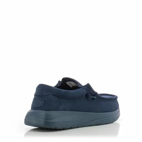 Мъжки Ежедневни HEY DUDE – 41975-4WT WALLY COMF NAVY/BLUE — снимка 2