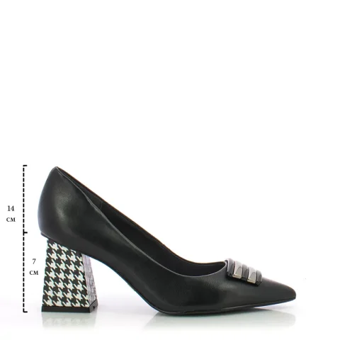 Токчета DONNA ITALIANA – 11314-404-665 CARRARA BLACK — снимка 4
