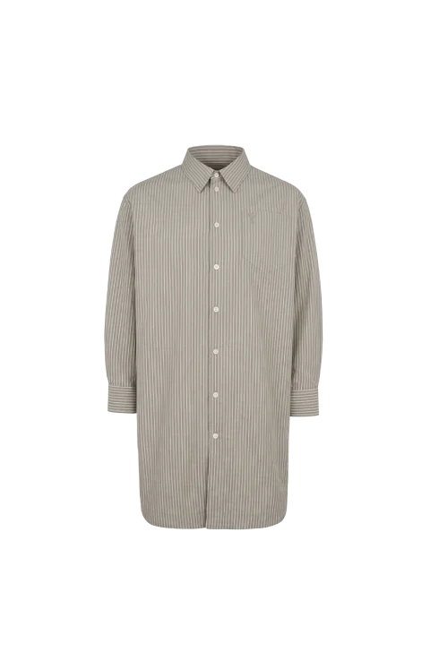 Cotton Ami de Coeur Wide Shirt Dress