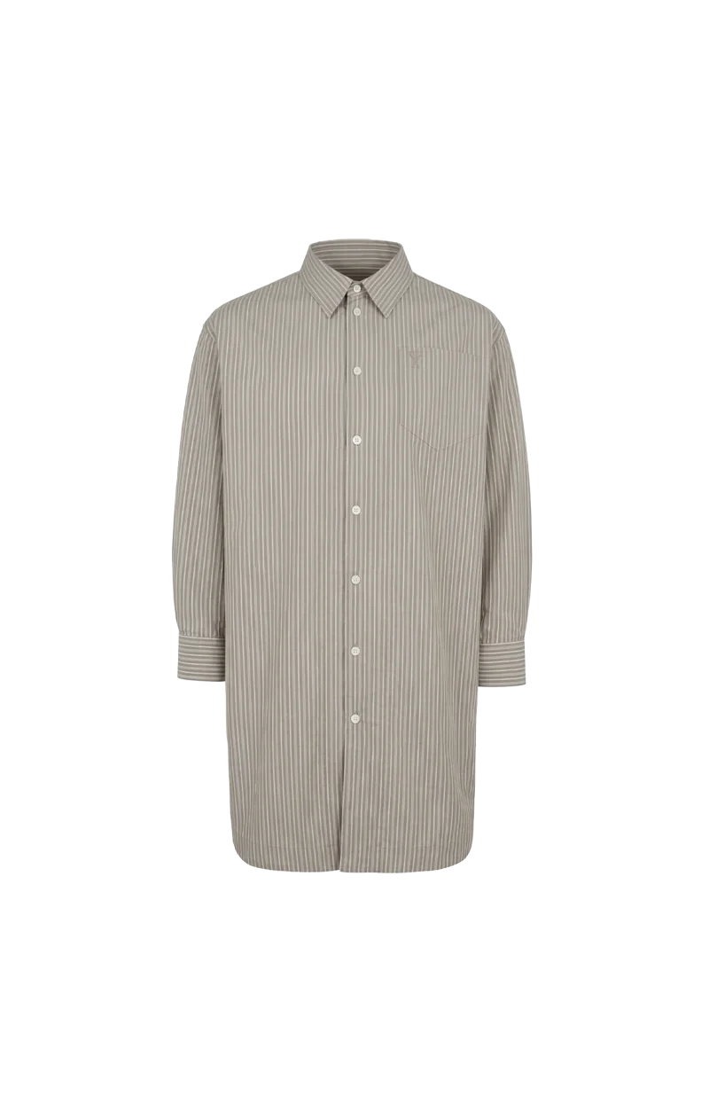 Cotton Ami de Coeur Wide Shirt Dress