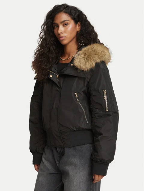 Liu Jo Зимно яке WF6071 T714A Черен Regular Fit