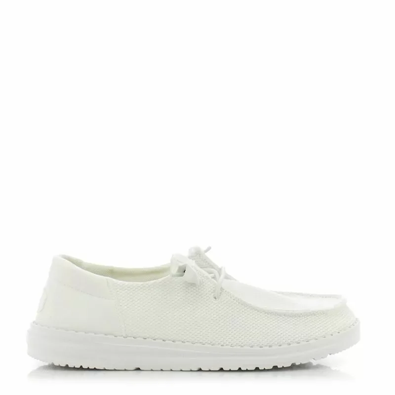 Дамски Ежедневни HEY DUDE – 40065-100 WENDY FUNK MONO WHITE