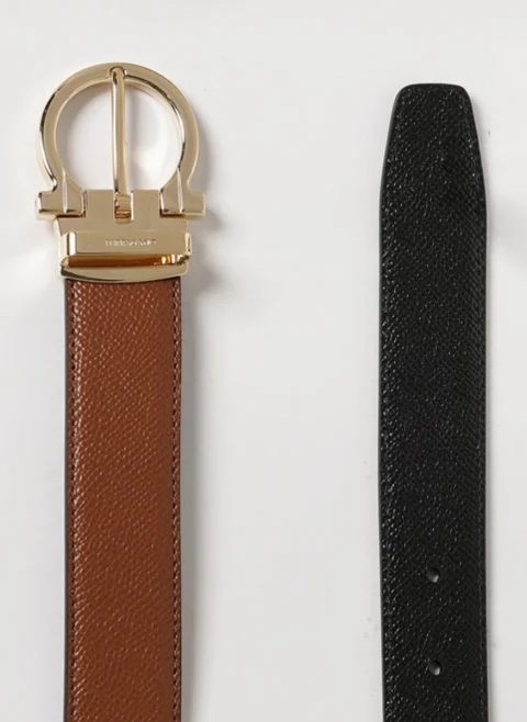 Двулицев колан 'Gancini' Ferragamo — снимка 3