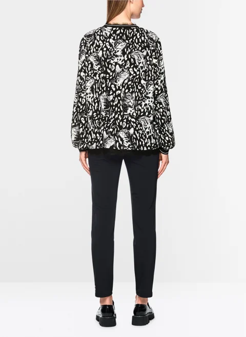 Блуза с дантела Marc Cain Sports — снимка 3