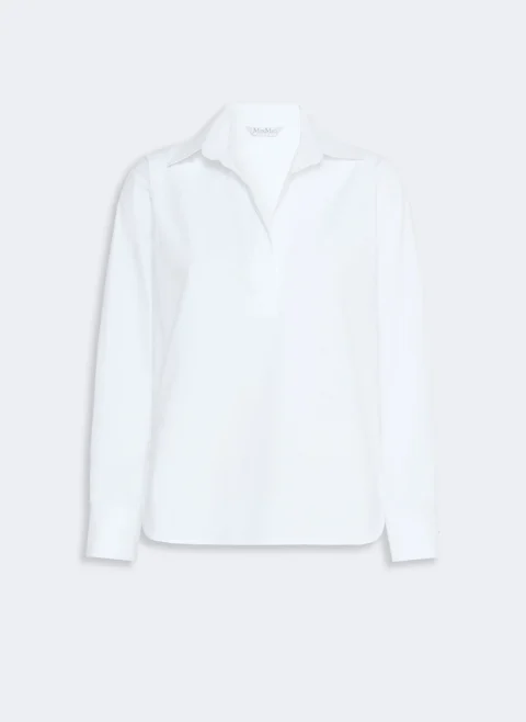 Риза 'Stretch cotton' Max Mara Mxmviolino — снимка 4