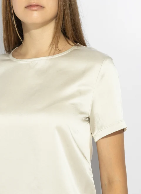 Блуза от сатенирана материя Weekend Max Mara Wkdgilbert — снимка 6