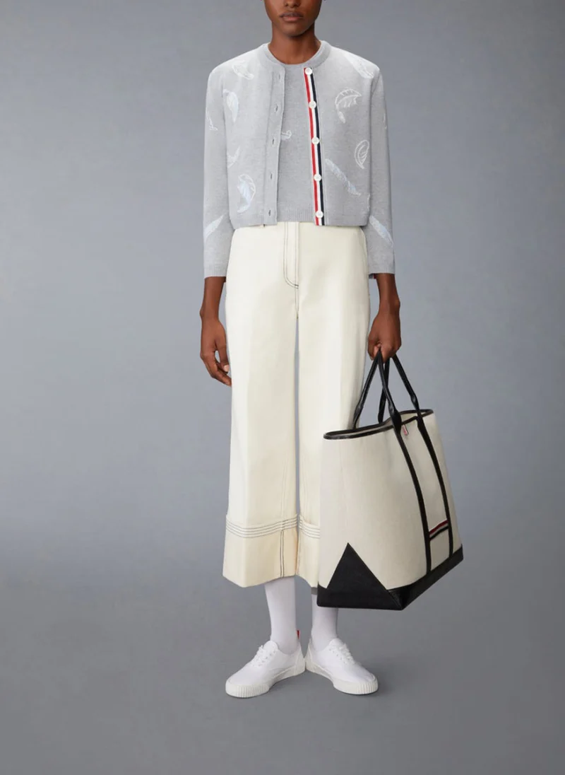 Деним 'Wide leg' Thom Browne