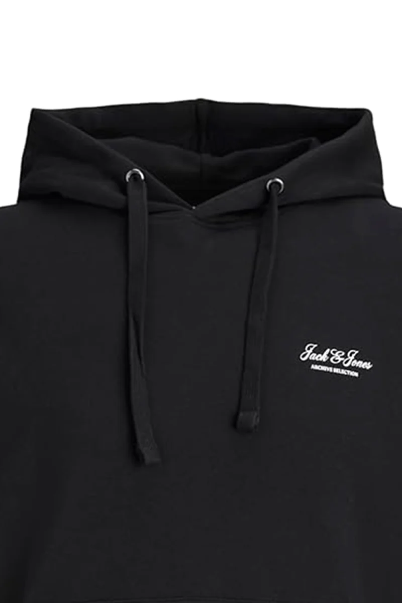 Суичър Jjearchive Graphic Hood 12298708 C-N10 black — снимка 2