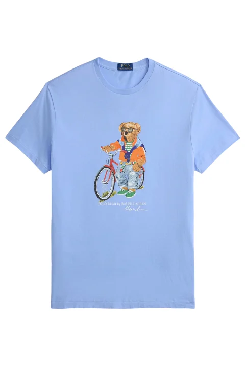 T-Shirt Jersey-Knt 710B16612001 400 blue