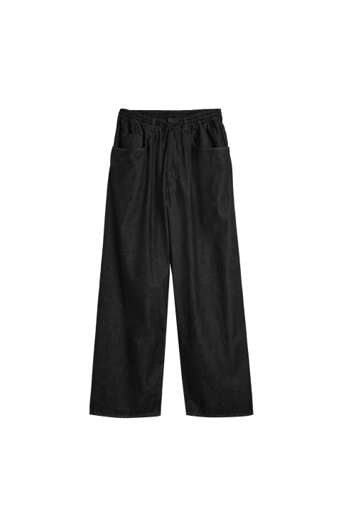 Denim Pants in Black