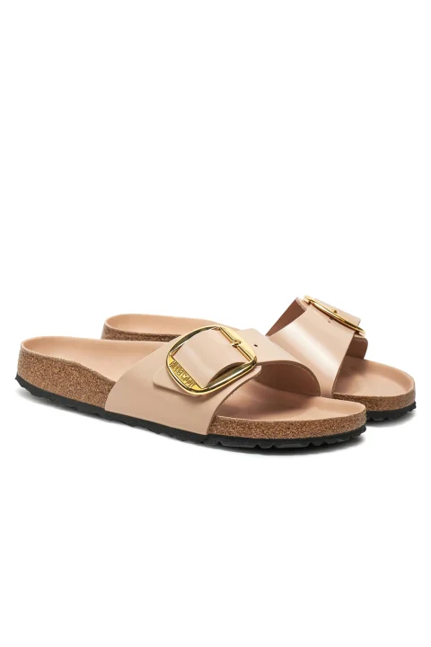 Сандали Leather Arizona Bb Lena Narrow 1026496 high-shine new beige — снимка 2