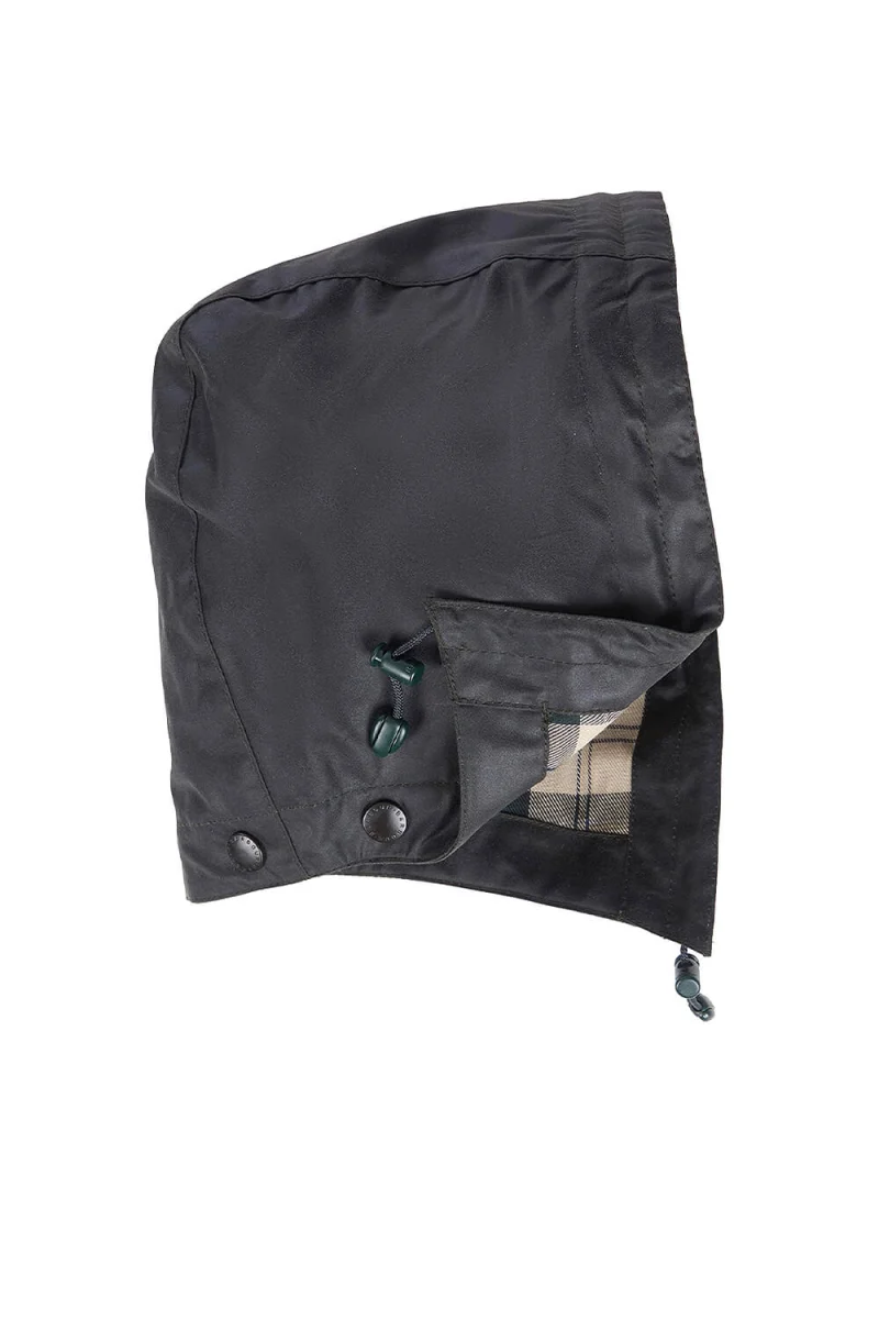 Яке Waxed Cotton Hood MHO0004 sg91 sage — снимка 2