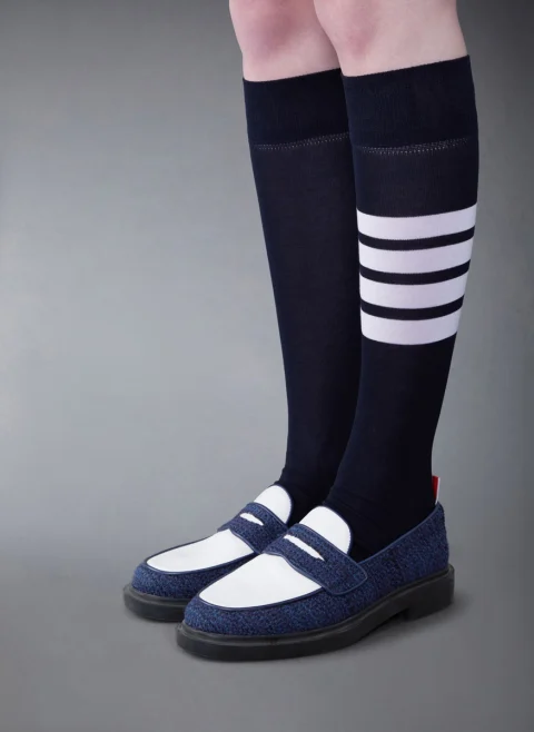 Мокасини 'Tweed Penny' Thom Browne — снимка 5