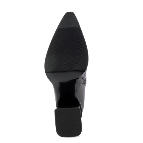 Ботуши На Ток CARLO FABIANI – 111679 BLACK LEATHER — снимка 4