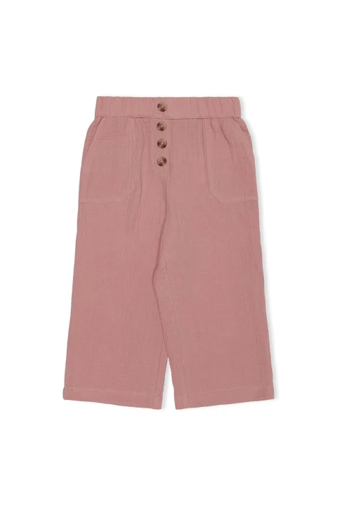 Детски Панталони Kmgthyra Wide Leg Pant Wvn 15251569 16-1518 tcx rosette