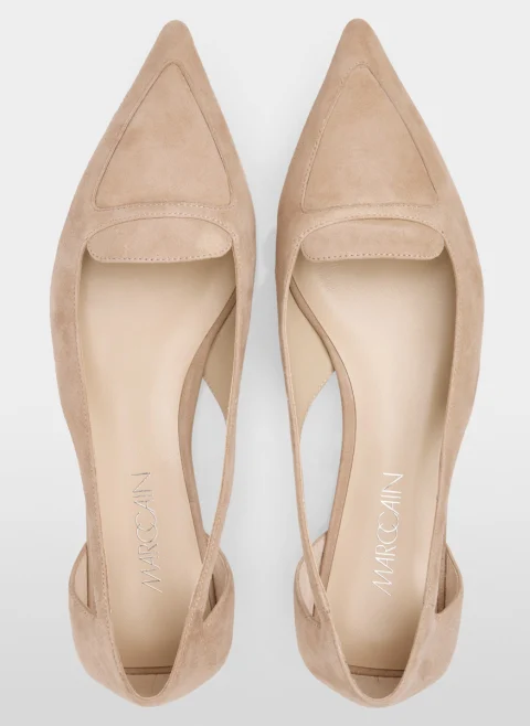Балеринки с изрязани детайли Marc Cain Collections — снимка 4