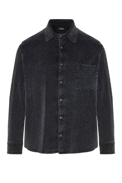 Риза Corduroy Shirt DLMS000161 vintage black
