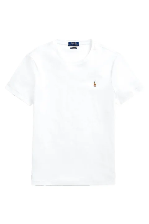 T-Shirt Pima Polo-Ssl 710740727002 100 white