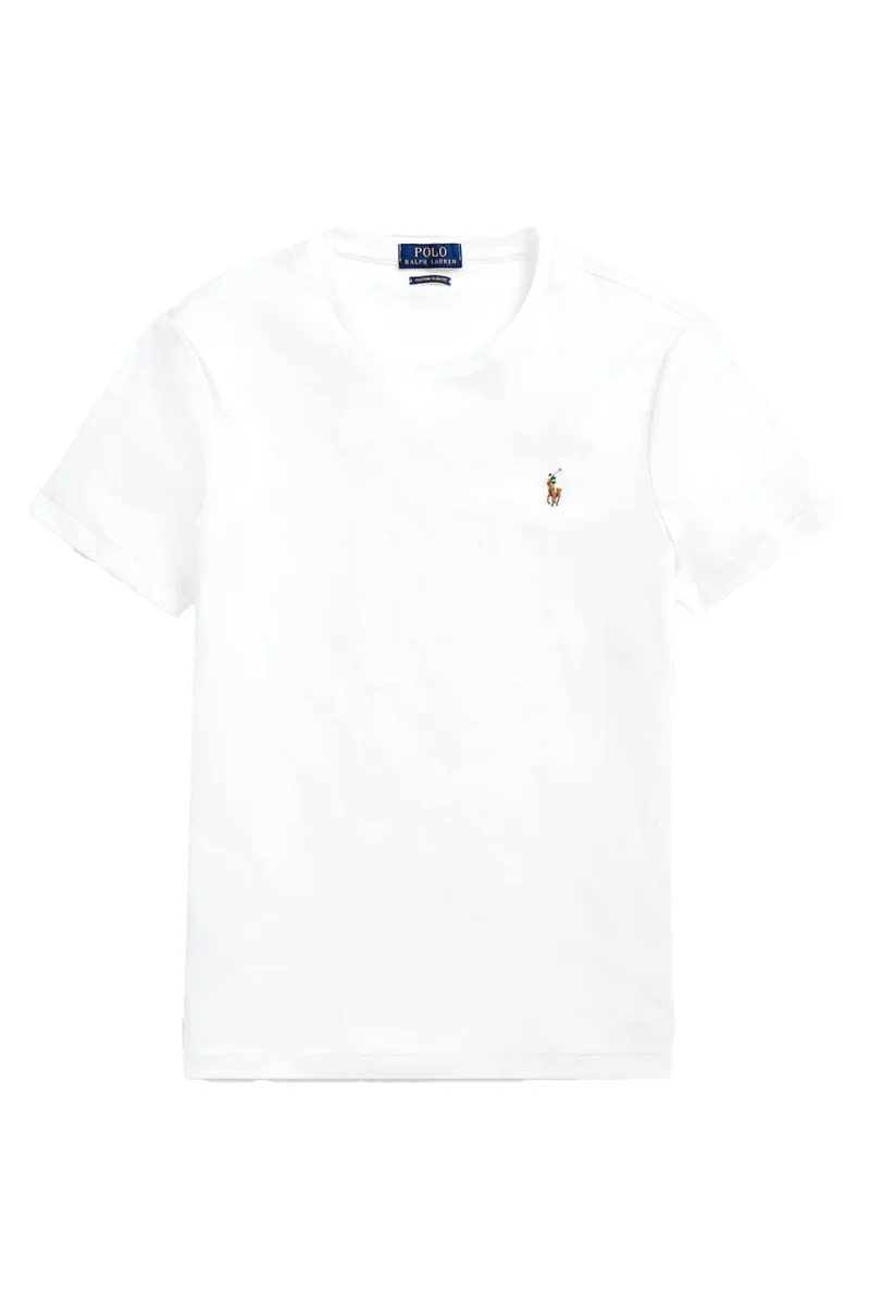 T-Shirt Pima Polo-Ssl 710740727002 100 white
