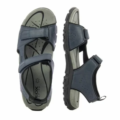 Мъжки Спортни Сандали GEOX – U4524B 169 UOMO SANDAL STRADA NAVY — снимка 5