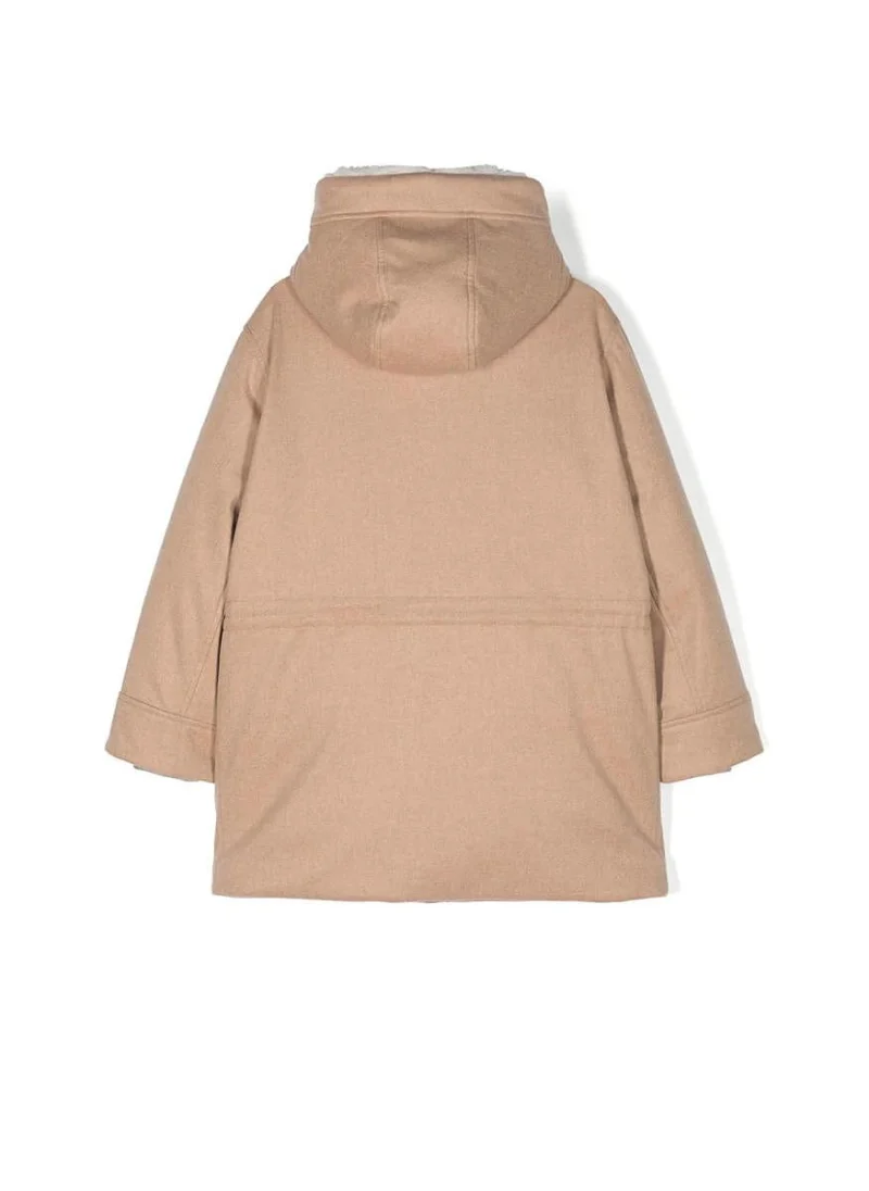 Парка от 100% вълна Brunello Cucinelli Kids 6