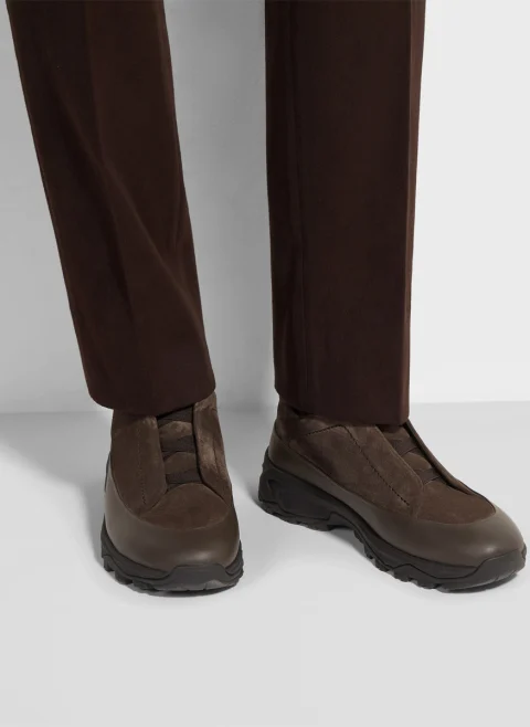Велурени кецове 'Triple Stitch™ Monte' Zegna — снимка 6