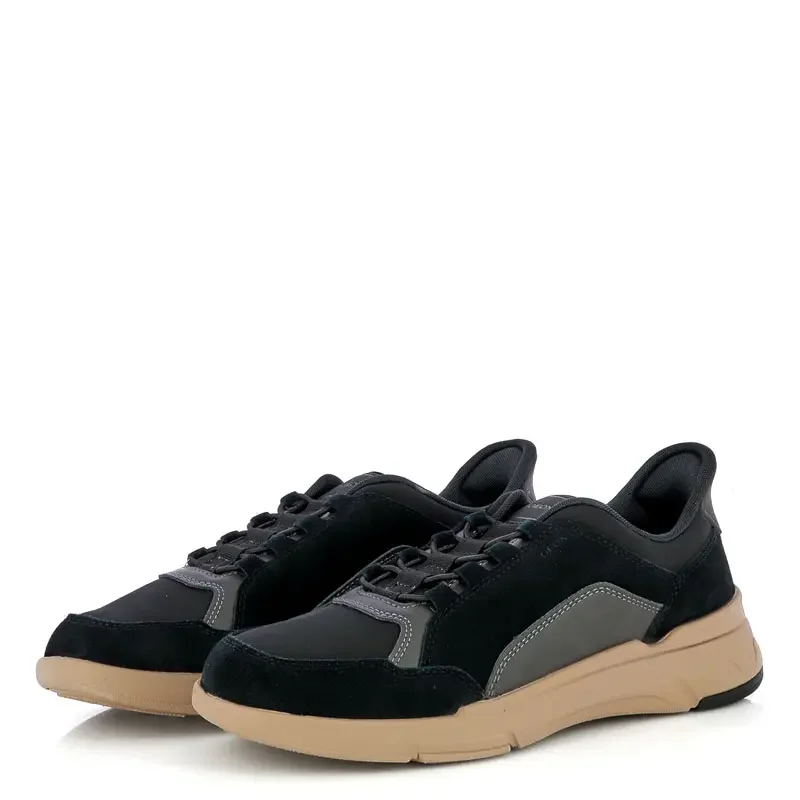Мъжки Сникърс GEOX – U659KA U VITTOUR PLUS BLACK — снимка 3