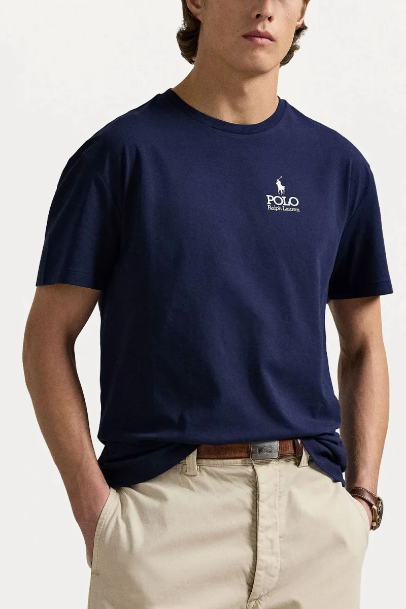 T-Shirt Jersey-Ssl 710981136009 410 navy — снимка 2