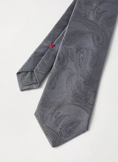 Копринена вратовръзка Brunello Cucinelli — снимка 2