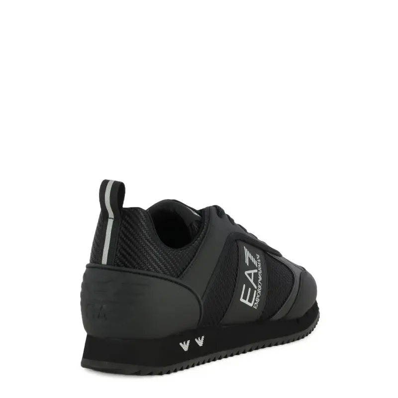 Мъжки Сникърс EA7 EMPORIO ARMANI – 7X000337-MZ186 BLACK/SILVER — снимка 2